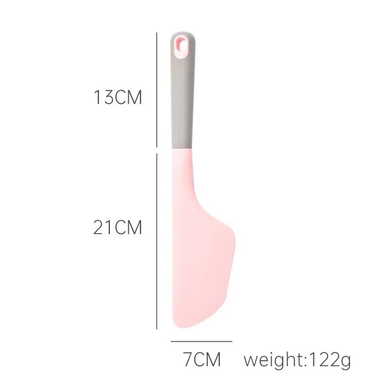Baking silicone scraper high temperature cake cream spatula large stir fry shovel household scraping stirring baking tool - Walfos® Kitchenware