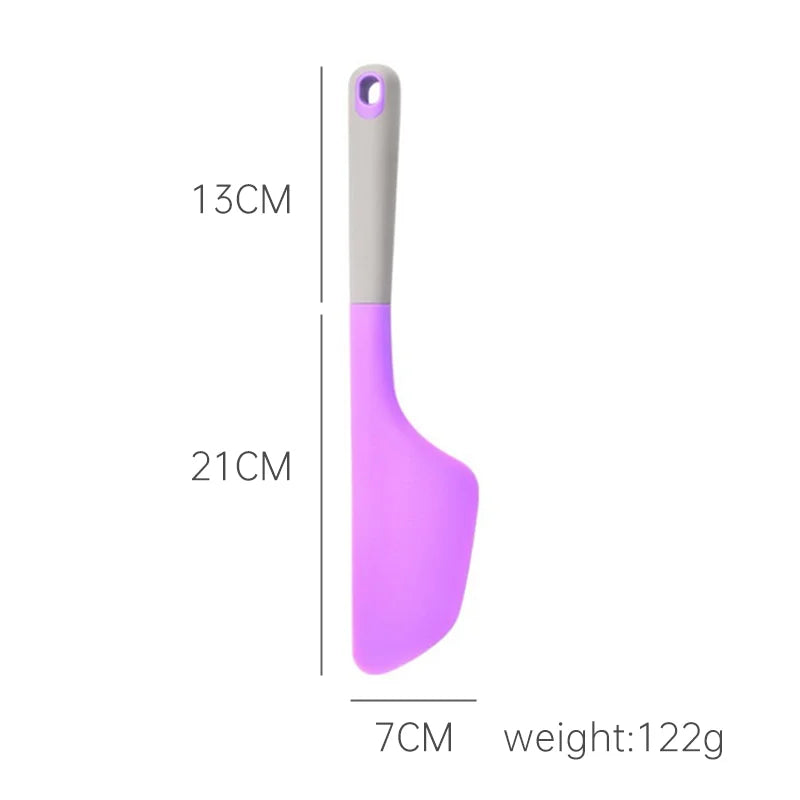 Baking silicone scraper high temperature cake cream spatula large stir fry shovel household scraping stirring baking tool - Walfos® Kitchenware