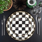 Black And White Checkerboard Bone China Tableware - Walfos® Kitchenware
