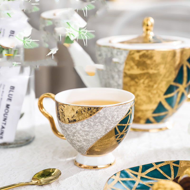Bone China Coffee Cup and Saucer Set - Walfos® Kitchenware