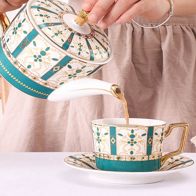 Bone China English Afternoon Tea Set - Walfos® Kitchenware