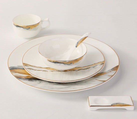 Bone China Hotel Tableware Set Chinese Style - Walfos® Kitchenware