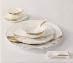 Bone China Hotel Tableware Set Chinese Style - Walfos® Kitchenware
