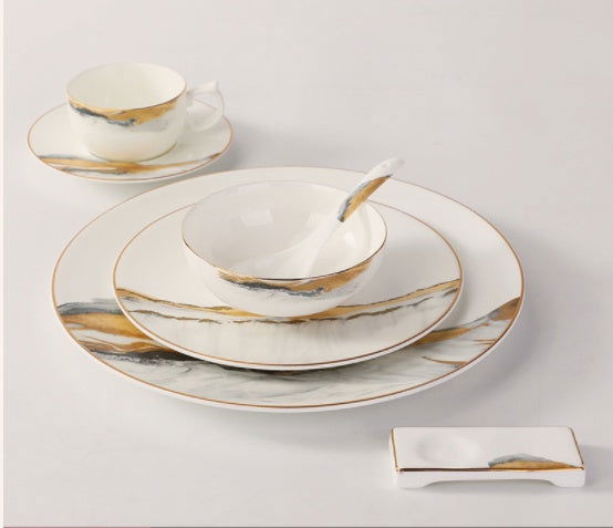 Bone China Hotel Tableware Set Chinese Style - Walfos® Kitchenware