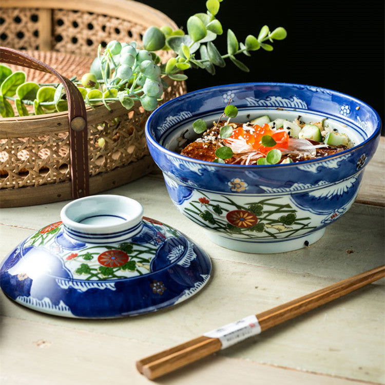 Bowl With Lid 6-inch Japanese Miso Soup Bowl Cover - Walfos® Kitchenware