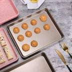 Bread Cake Baking Tray Mold For Home Use Non Stick Oven For Baking Steak Chicken Wings Rectangular Pizza Baguette Baking Tools - Walfos® Kitchenware