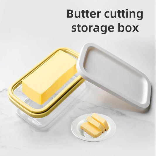Butter storage box food grade butter cutting and packaging storage box cheese cutting refrigerator sealed and fresh-keeping box - Walfos® Kitchenware