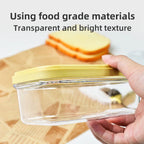 Butter storage box food grade butter cutting and packaging storage box cheese cutting refrigerator sealed and fresh-keeping box - Walfos® Kitchenware