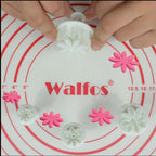 Cake Baking Cookie Mold Fondant Cake Tools 4Pcs Daisy Cake Biscuit Sugarcraft Cookies Plungers Paste Cutter Tools 01062 - Walfos® Kitchenware