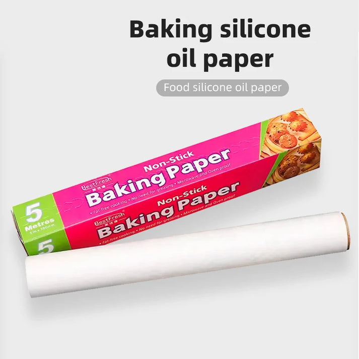 Cake silicone oil paper oven special household oil absorbing paper barbecue air fryer baking bread non stick baking paper pad - Walfos® Kitchenware