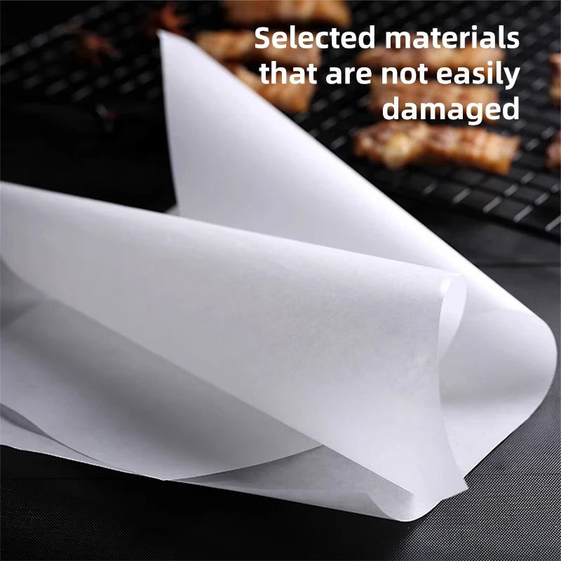 Cake silicone oil paper oven special household oil absorbing paper barbecue air fryer baking bread non stick baking paper pad - Walfos® Kitchenware