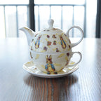 Cartoon Coffee Cup Saucer Teapot Bone China - Walfos® Kitchenware