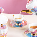 Castle Home 15 Skull China Coffee Set - Walfos® Kitchenware