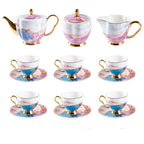 Castle Home 15 Skull China Coffee Set - Walfos® Kitchenware