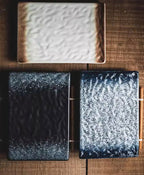 Ceramic Flat Plate Rectangular Sushi Plate Japanese Style - Walfos® Kitchenware