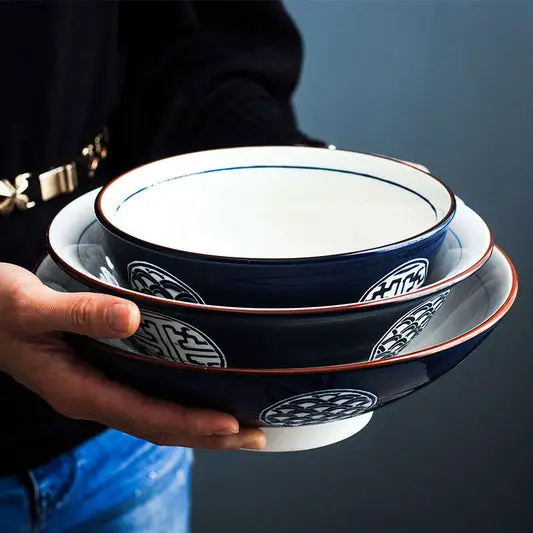 Ceramic Japanese Ramen Bowl - Walfos® Kitchenware