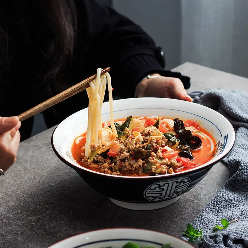 Ceramic Japanese Ramen Bowl - Walfos® Kitchenware