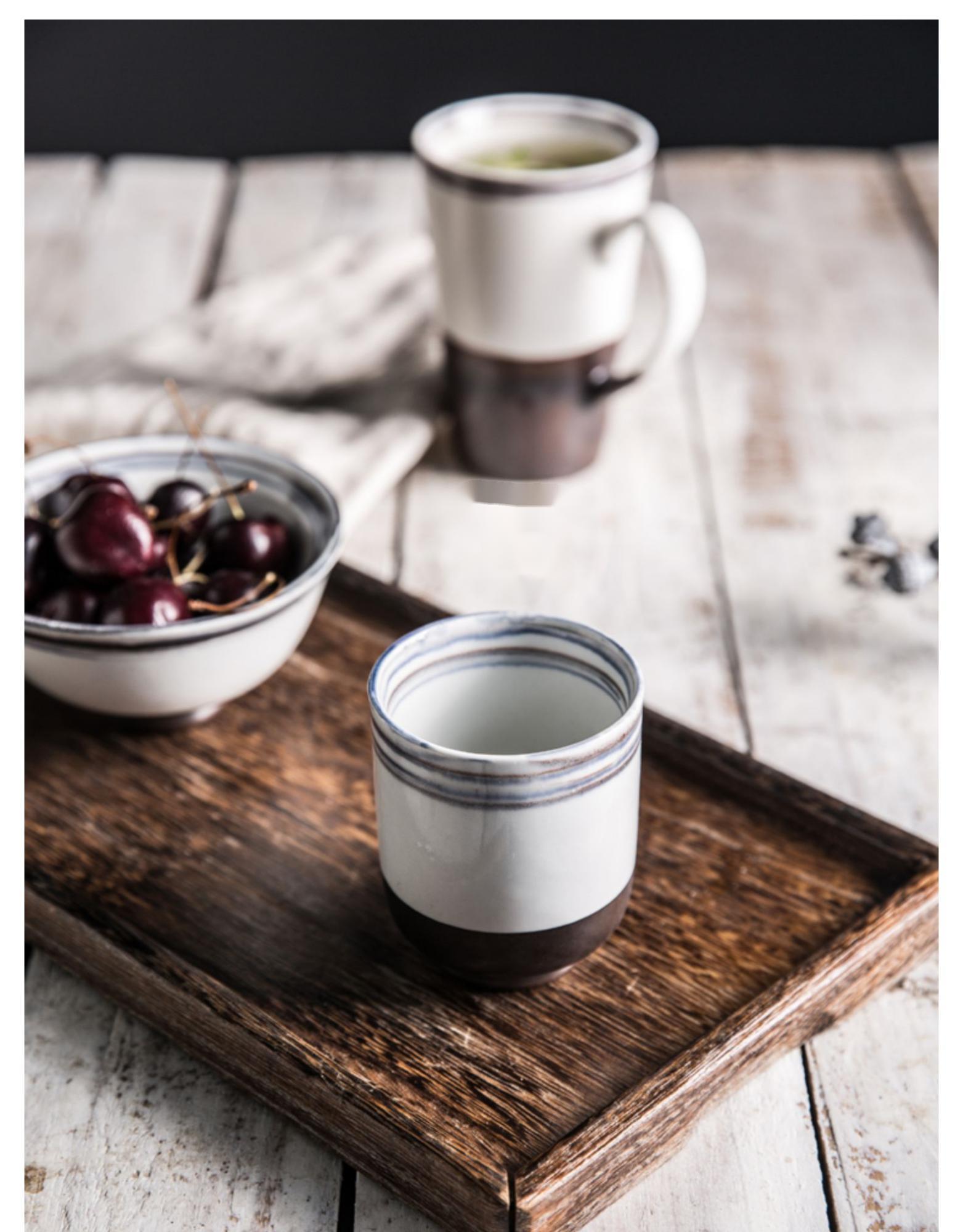 Ceramic Japanese Rice Bowl Tea Cup Creative Home - Walfos® Kitchenware