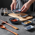 Ceramic Japanese Sauce Dipping Seasoning Dish Creative Household Restaurant Supplies - Walfos® Kitchenware