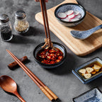 Ceramic Japanese Sauce Dipping Seasoning Dish Creative Household Restaurant Supplies - Walfos® Kitchenware