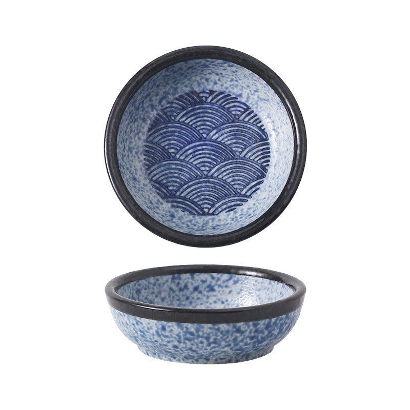 Ceramic Japanese Sauce Dipping Seasoning Dish Creative Household Restaurant Supplies - Walfos® Kitchenware