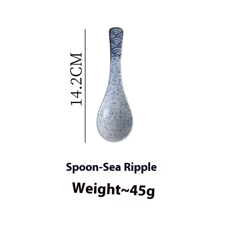 Ceramic Japanese Sauce Dipping Seasoning Dish Creative Household Restaurant Supplies - Walfos® Kitchenware