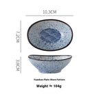 Ceramic Japanese Sauce Dipping Seasoning Dish Creative Household Restaurant Supplies - Walfos® Kitchenware