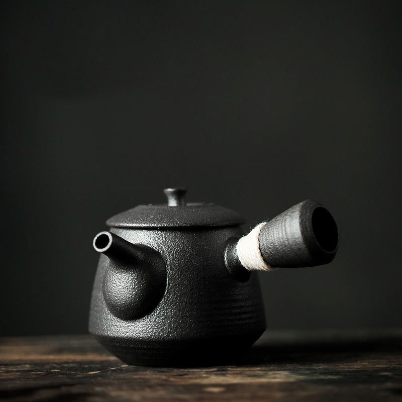 Ceramic Japanese Teapot Kung Fu Tea Set Handmade Single Pot - Walfos® Kitchenware