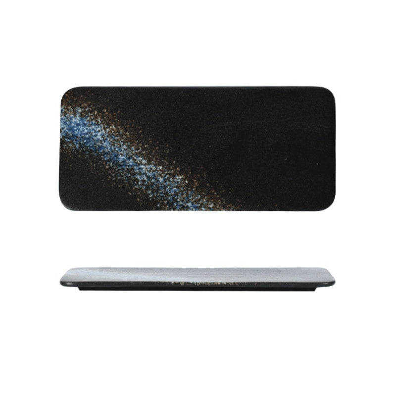 Ceramic Rectangular Plate Dish Japanese Sushi Barbecue Plate Restaurant - Walfos® Kitchenware