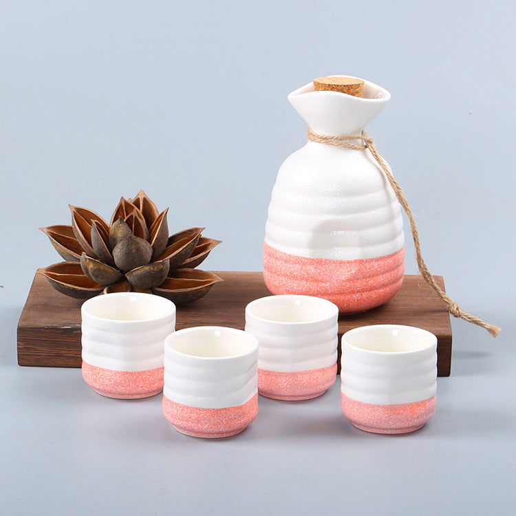 Ceramic Sake SetJapanese Creative Household Wine Set - Walfos® Kitchenware