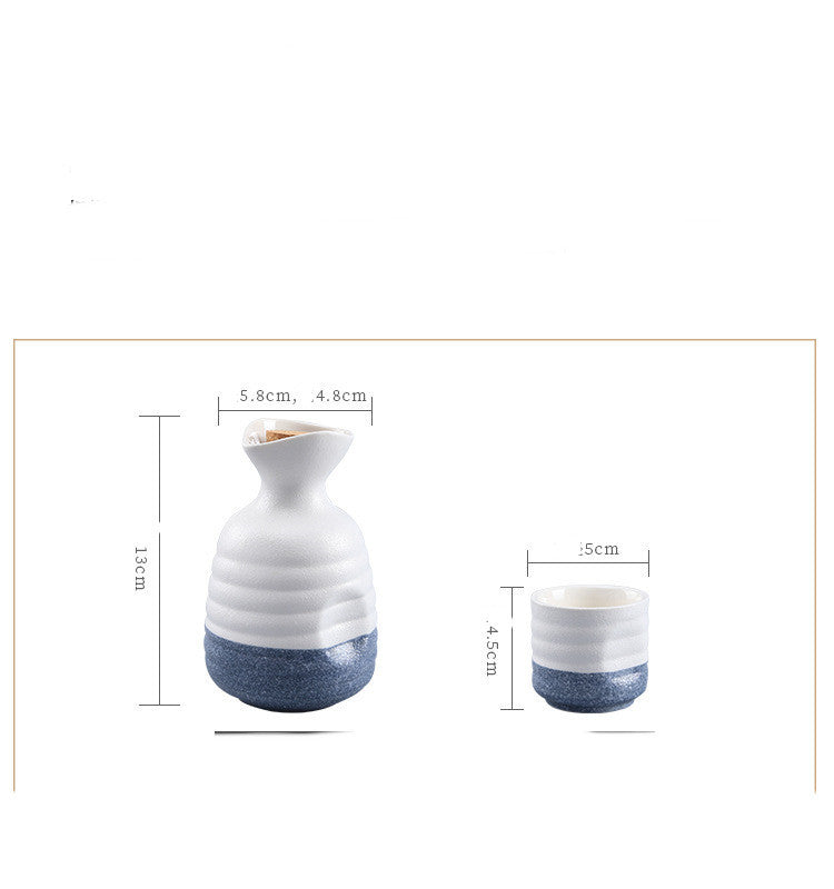 Ceramic Sake SetJapanese Creative Household Wine Set - Walfos® Kitchenware