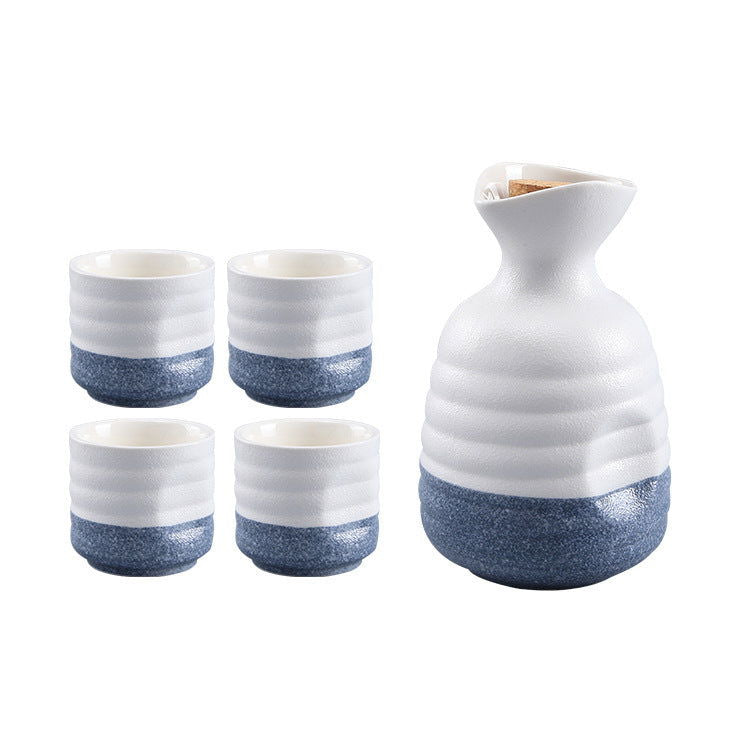 Ceramic Sake SetJapanese Creative Household Wine Set - Walfos® Kitchenware