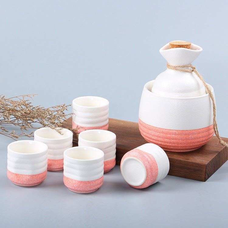 Ceramic Sake SetJapanese Creative Household Wine Set - Walfos® Kitchenware