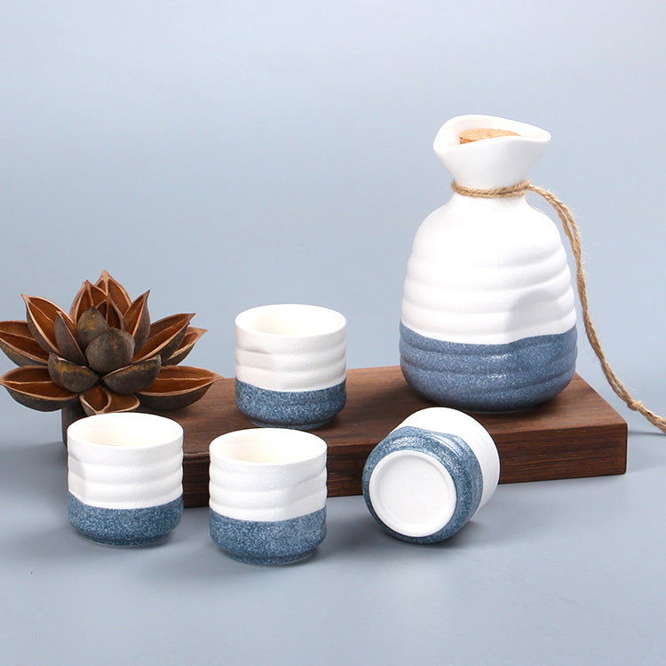 Ceramic Sake SetJapanese Creative Household Wine Set - Walfos® Kitchenware