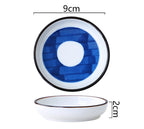 Ceramic Small Dish, Creative Seasoning Dish, Vinegar Dish, Soy Sauce Dish, Household Flavor Dish, Dipping Sauce Small Dish - Walfos® Kitchenware