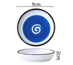 Ceramic Small Dish, Creative Seasoning Dish, Vinegar Dish, Soy Sauce Dish, Household Flavor Dish, Dipping Sauce Small Dish - Walfos® Kitchenware