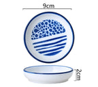 Ceramic Small Dish, Creative Seasoning Dish, Vinegar Dish, Soy Sauce Dish, Household Flavor Dish, Dipping Sauce Small Dish - Walfos® Kitchenware