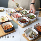 Ceramic Snack Plate Dipping Sauce Dish - Walfos® Kitchenware