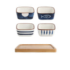 Ceramic Snack Plate Dipping Sauce Dish - Walfos® Kitchenware
