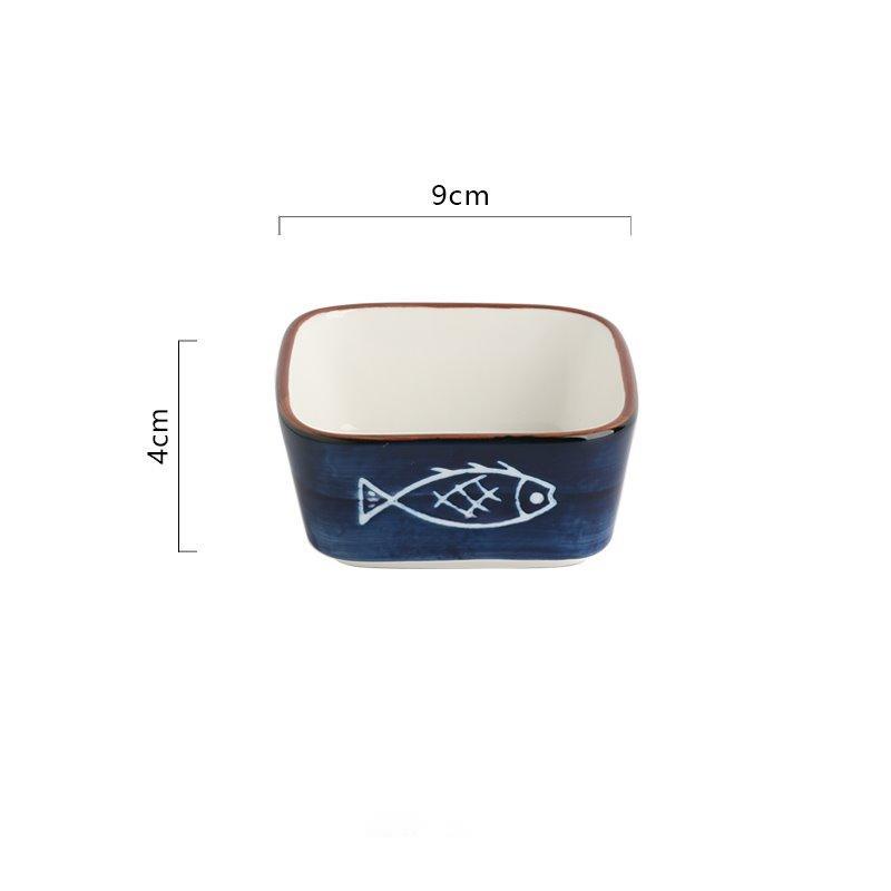 Ceramic Snack Plate Dipping Sauce Dish - Walfos® Kitchenware