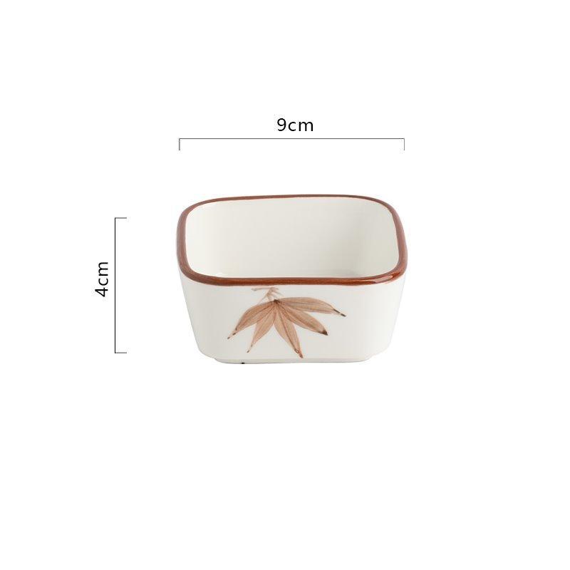 Ceramic Snack Plate Dipping Sauce Dish - Walfos® Kitchenware