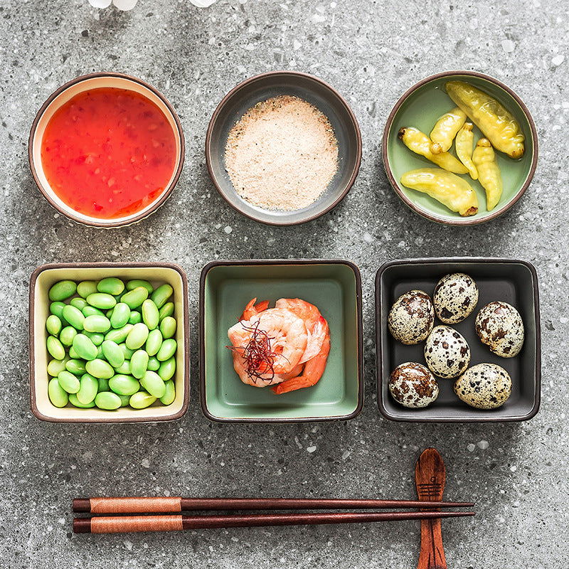 Ceramic Snack Plate Sauce Dipping Cold Dish Seasoning Dish - Walfos® Kitchenware
