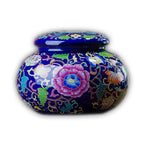 Ceramic Tea Caddy Small Mini Enamel Tea Pot - Walfos® Kitchenware
