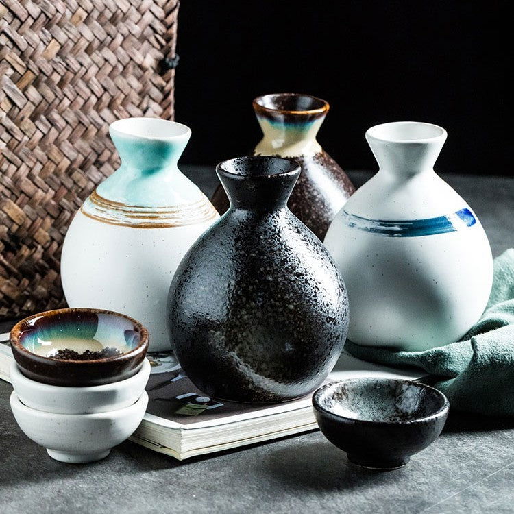 Ceramic White Wine Cup Sake Set - Walfos® Kitchenware