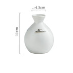 Ceramic White Wine Cup Sake Set - Walfos® Kitchenware