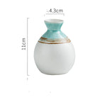 Ceramic White Wine Cup Sake Set - Walfos® Kitchenware