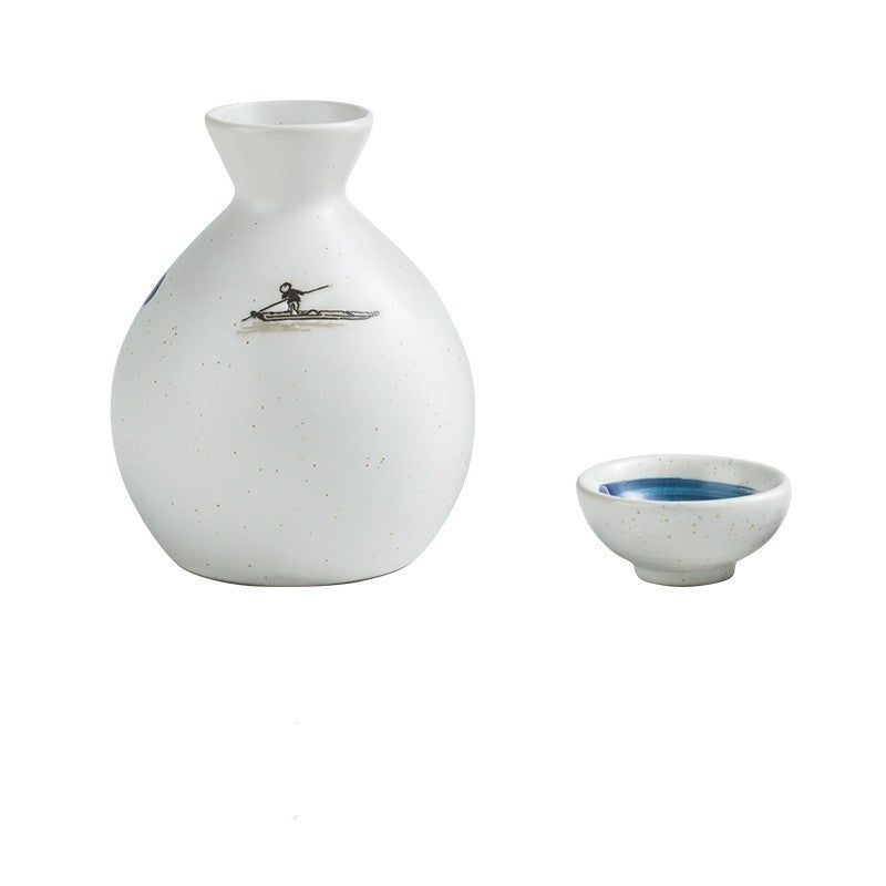 Ceramic White Wine Cup Sake Set - Walfos® Kitchenware
