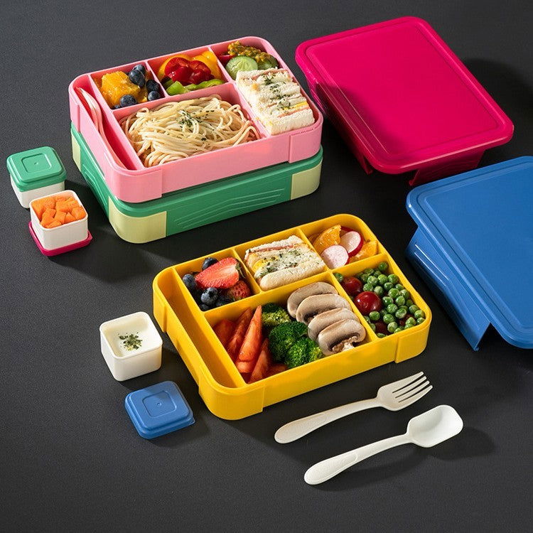Children Student Compartment Seal Fruit Bento Box - Walfos® Kitchenware