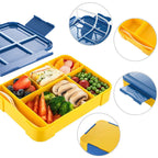 Children Student Compartment Seal Fruit Bento Box - Walfos® Kitchenware