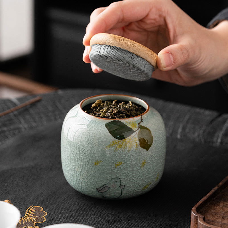 Chinese Calligraphy Tea Pot Ceramic Mini - Walfos® Kitchenware